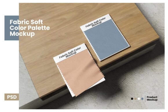 Download Fabric Soft Color Palette Mockup - Fabric Collection