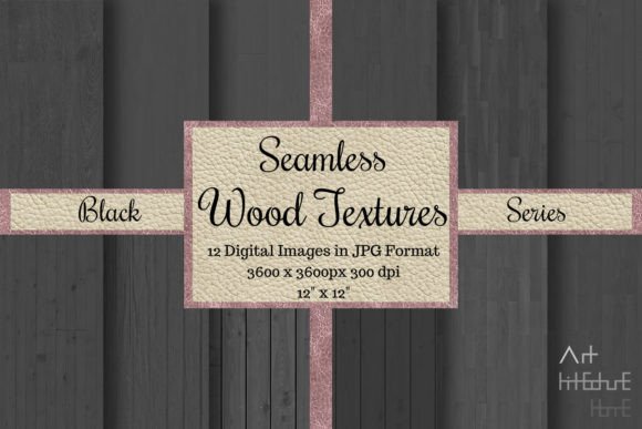 Download Seamless Wood Textures - Black Series - Seamless wood Collection