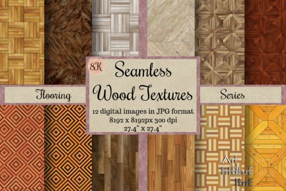 Download 12 Seamless Wood Flooring Textures - 8K - Seamless wood Collection