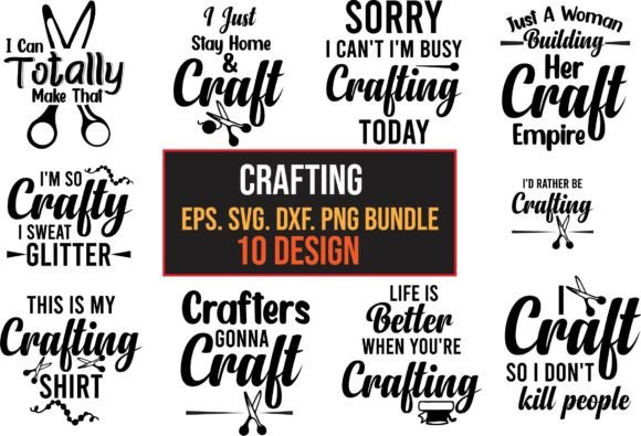 Download Crafting Bundle SVG Design - Crafting bundle Collection