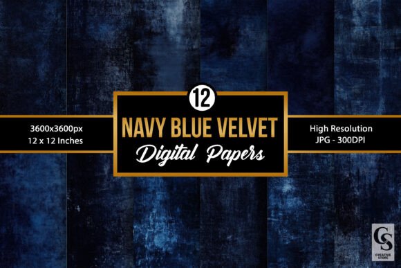 Download Navy Blue Velvet Fabric Texture Papers - Fabric Collection